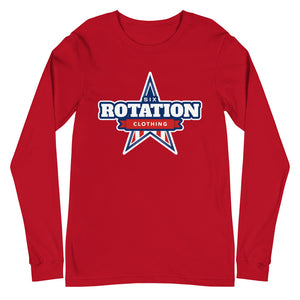 Six Rotation Patriot Unisex Long Sleeve Tee