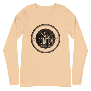 Six Rotation Stamp Unisex Long Sleeve Tee