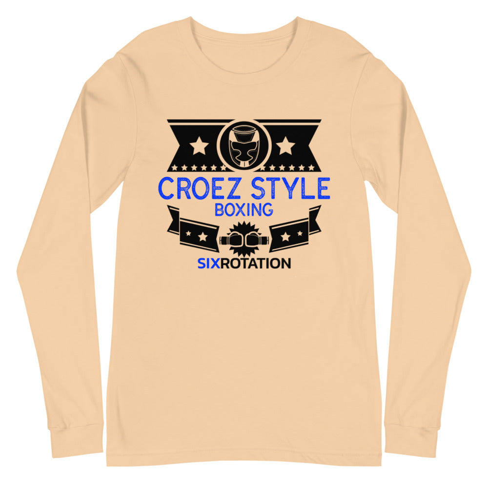 Six Rotation Croez Boxing Unisex Long Sleeve Tee