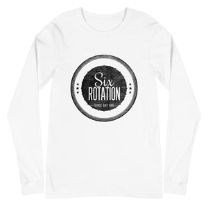 Six Rotation Stamp Unisex Long Sleeve Tee