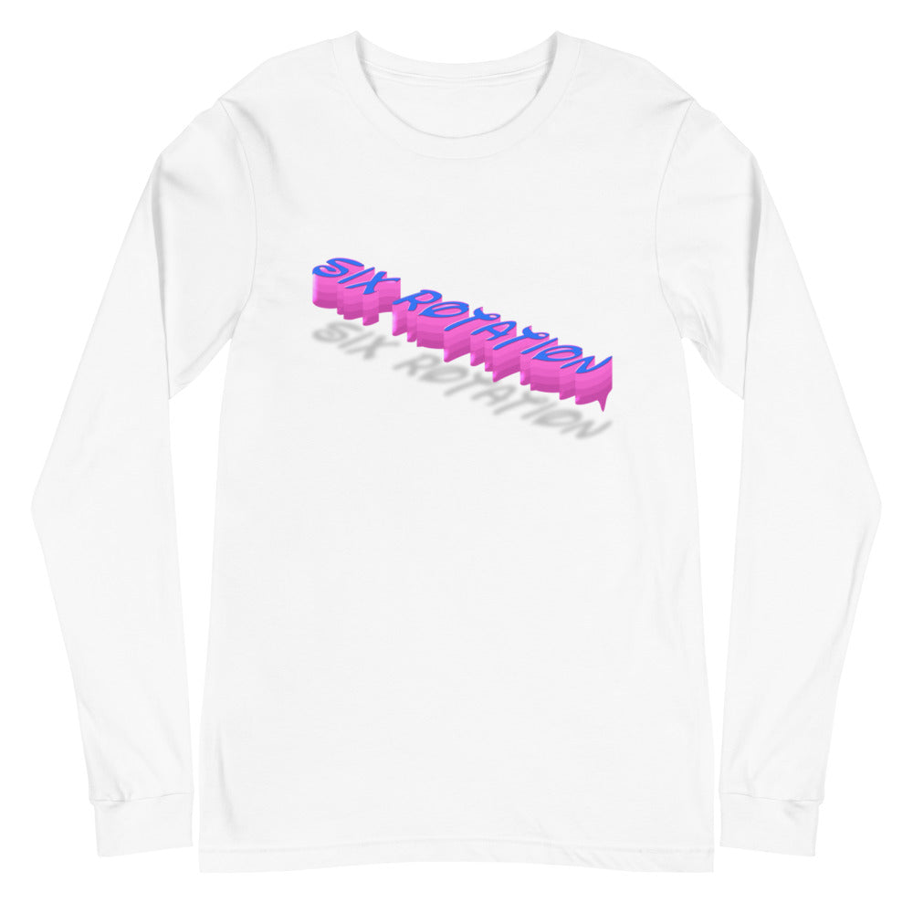 Six Rotation Happy Unisex Long Sleeve Tee