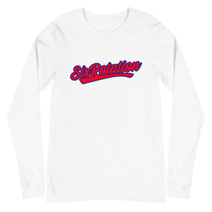 Six Rotation Script Unisex Long Sleeve Tee