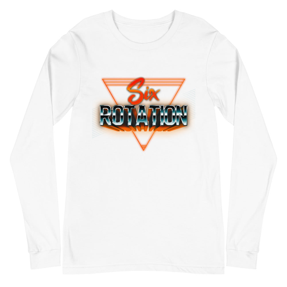 Six Rotation Mandarin Unisex Long Sleeve Tee