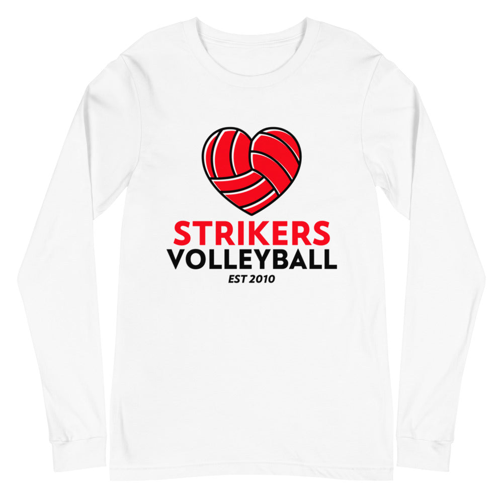 Strikers Volleyheart Unisex Long Sleeve Tee