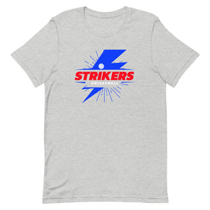 Strikers Blue Bolt Short-Sleeve Unisex T-Shirt