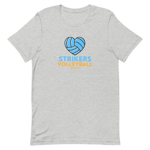 Strikers Classic Heart Short-Sleeve Unisex T-Shirt