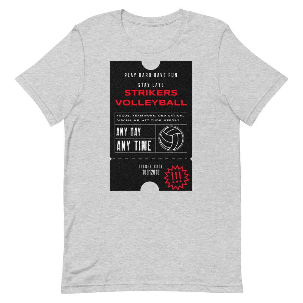 Strikers Ticket Short-Sleeve Unisex T-Shirt