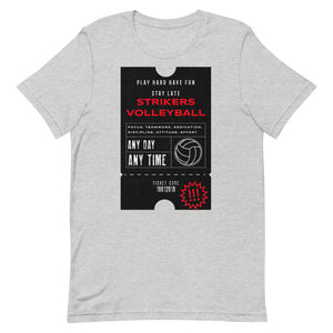 Strikers Ticket Short-Sleeve Unisex T-Shirt