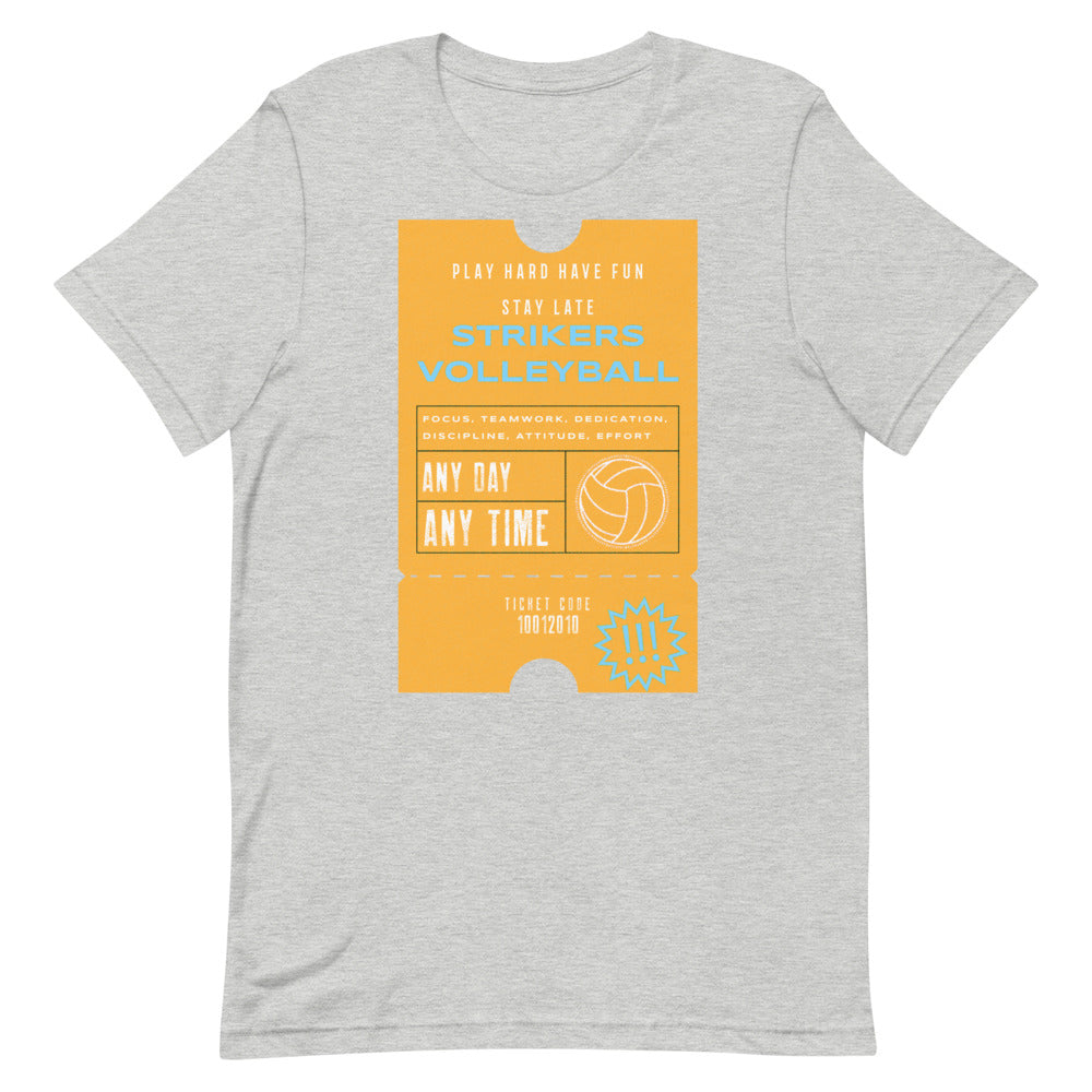 Strikers Golden Ticket Short-Sleeve Unisex T-Shirt