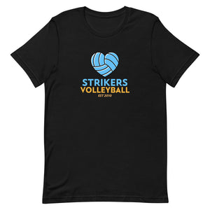 Strikers Classic Heart Short-Sleeve Unisex T-Shirt