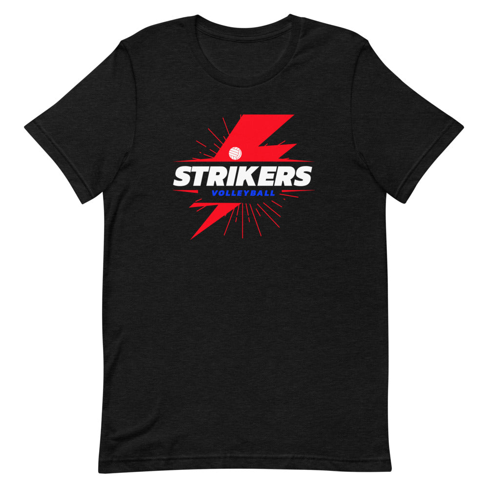 Strikers Red Bolt Short-Sleeve Unisex T-Shirt