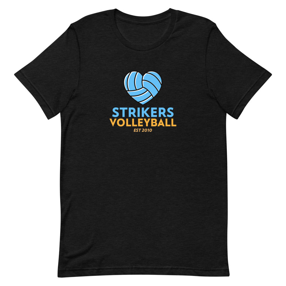 Strikers Classic Heart Short-Sleeve Unisex T-Shirt