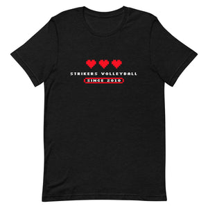 Strikers Digital Hearts Short-Sleeve Unisex T-Shirt