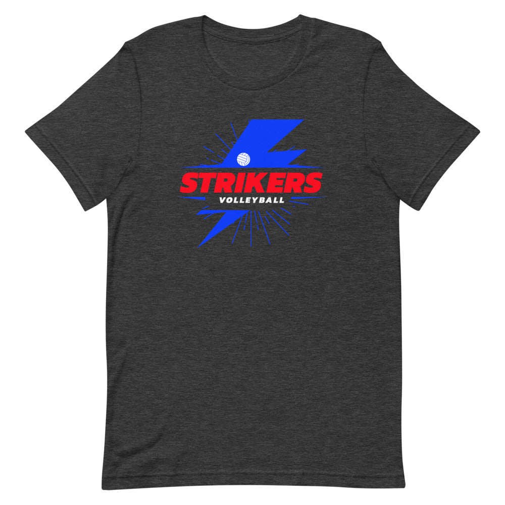 Strikers Blue Bolt Short-Sleeve Unisex T-Shirt