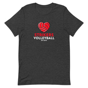 Strikers Heart Short-Sleeve Unisex T-Shirt