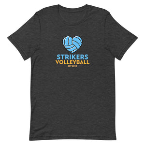 Strikers Classic Heart Short-Sleeve Unisex T-Shirt