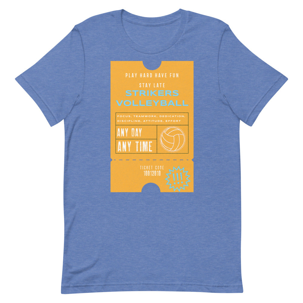 Strikers Golden Ticket Short-Sleeve Unisex T-Shirt