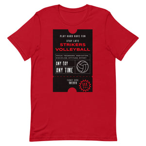 Strikers Ticket Short-Sleeve Unisex T-Shirt