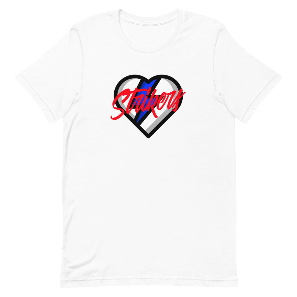 Strikers All Heart Short-Sleeve Unisex T-Shirt