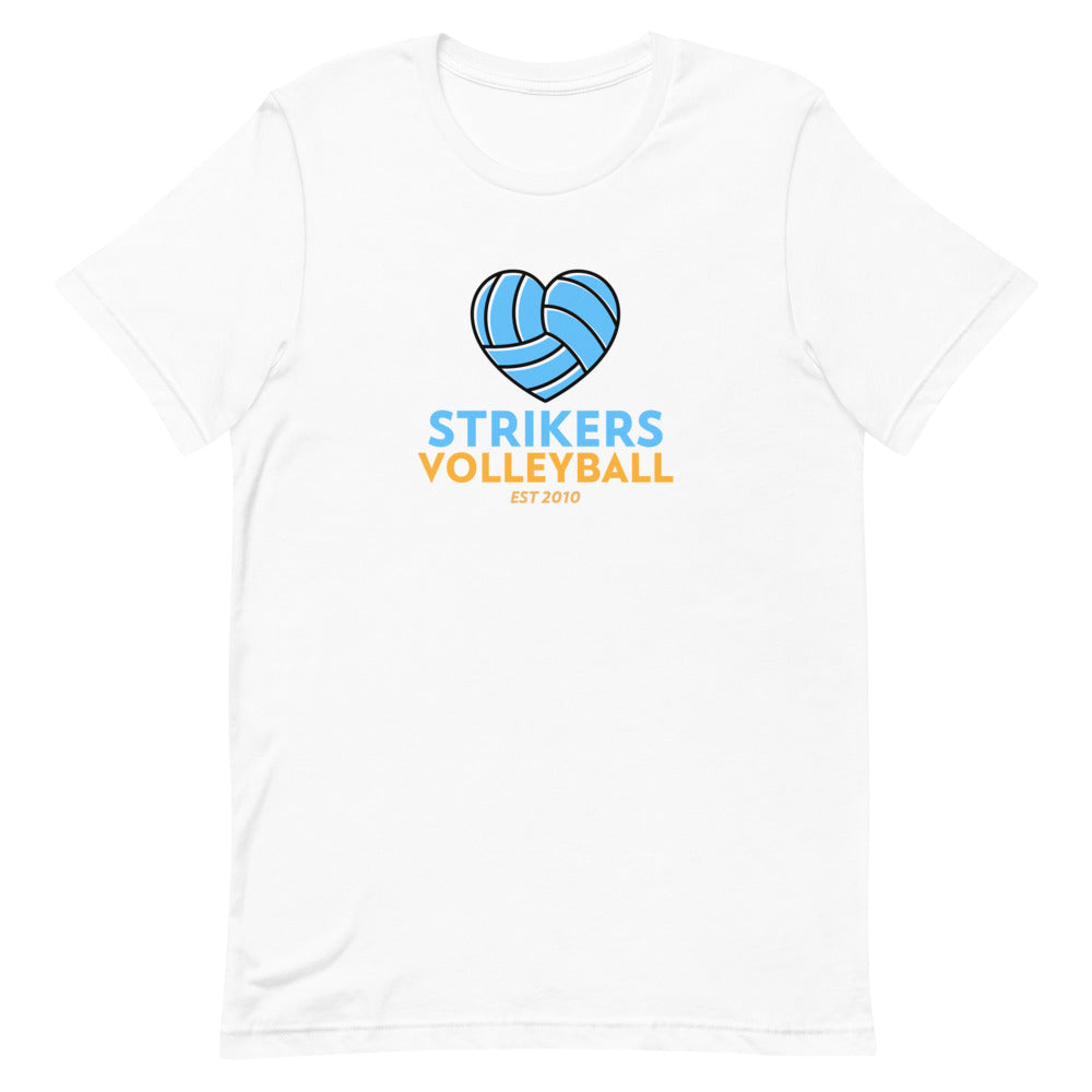 Strikers Classic Heart Short-Sleeve Unisex T-Shirt