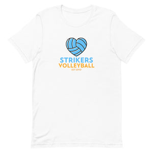 Strikers Classic Heart Short-Sleeve Unisex T-Shirt