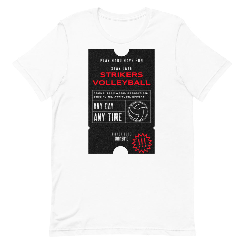 Strikers Ticket Short-Sleeve Unisex T-Shirt