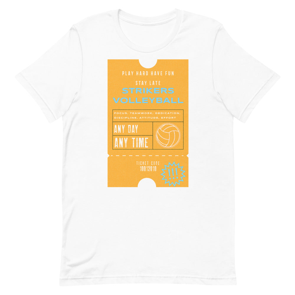 Strikers Golden Ticket Short-Sleeve Unisex T-Shirt