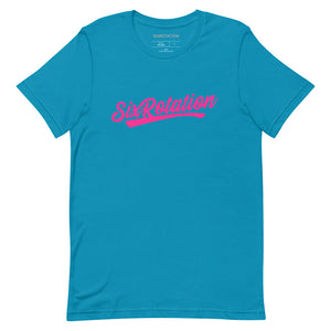 Six Rotation Script Short-Sleeve Unisex T-Shirt