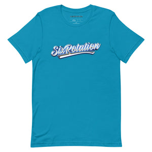 Six Rotation Script Short-Sleeve Unisex T-Shirt