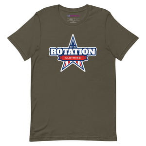 Six Rotation Star Short-Sleeve Unisex T-Shirt