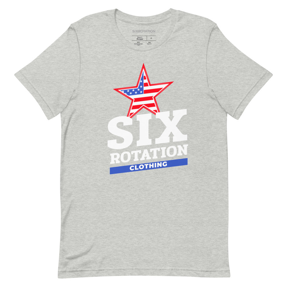 Six Rotation Patriot Short-Sleeve Unisex T-Shirt