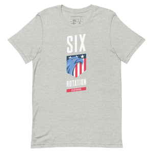 Six Rotation Eagle Short-Sleeve Unisex T-Shirt