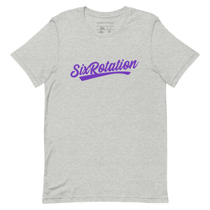 Six Rotation Script Short-Sleeve Unisex T-Shirt