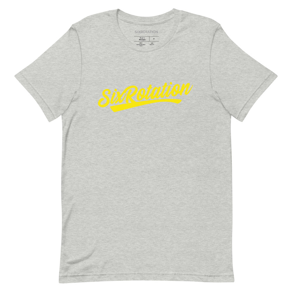 Six Rotation Script Short-Sleeve Unisex T-Shirt