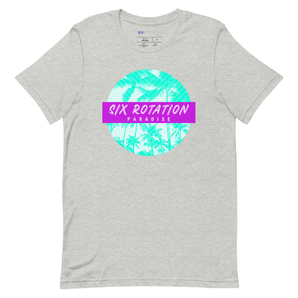 Six Rotation Paradise Short-Sleeve Unisex T-Shirt