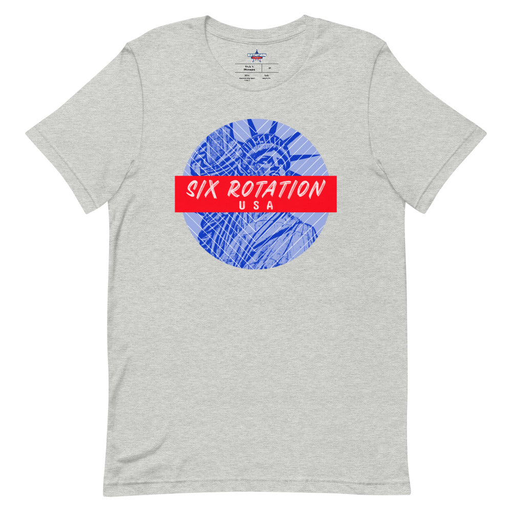 Six Rotation Liberty Short-Sleeve Unisex T-Shirt