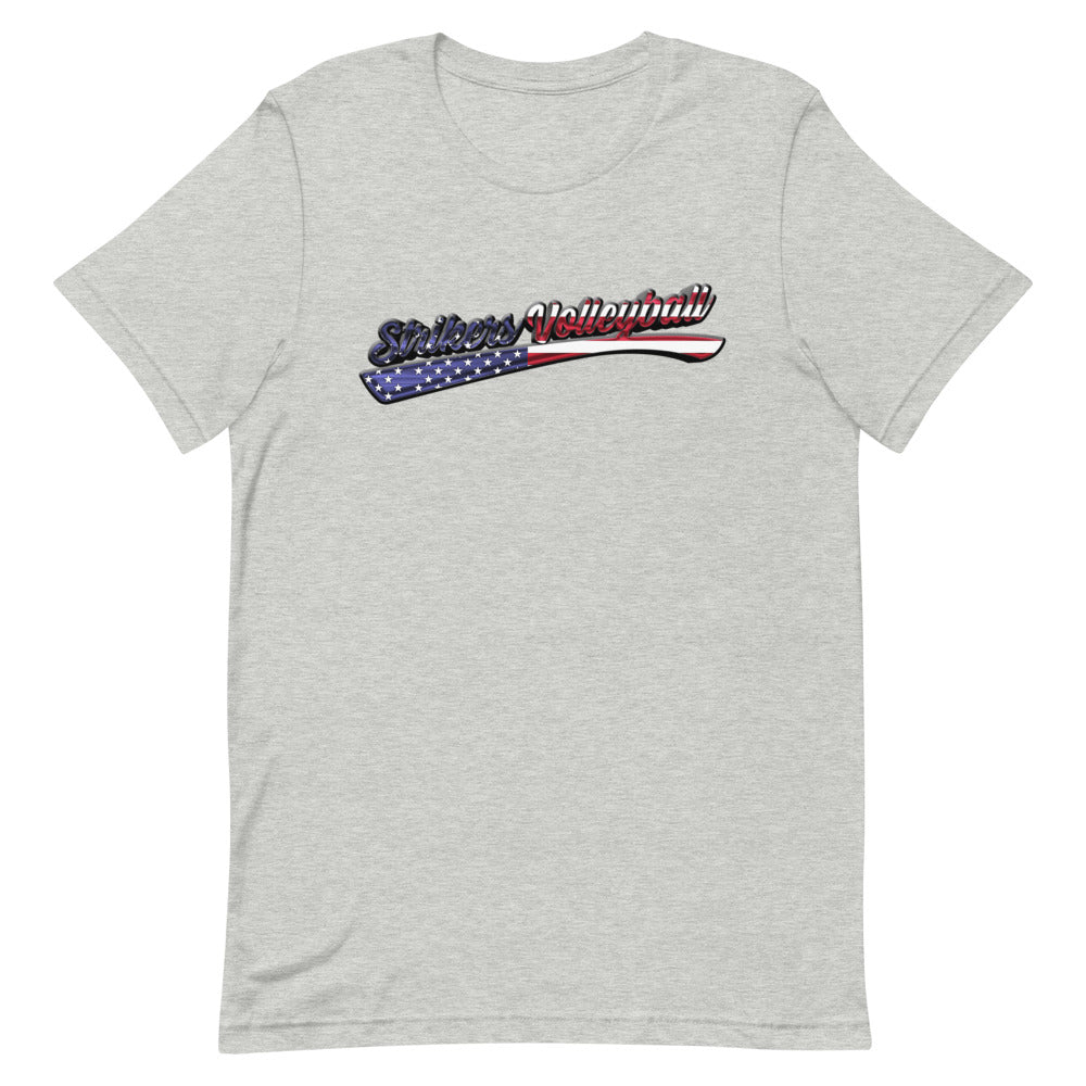 Strikers Script USA Short-Sleeve Unisex T-Shirt