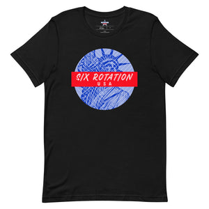 Six Rotation Liberty Short-Sleeve Unisex T-Shirt