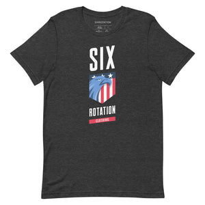 Six Rotation Eagle Short-Sleeve Unisex T-Shirt