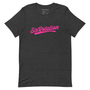 Six Rotation Script Short-Sleeve Unisex T-Shirt