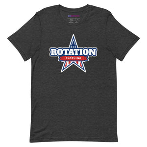 Six Rotation Star Short-Sleeve Unisex T-Shirt