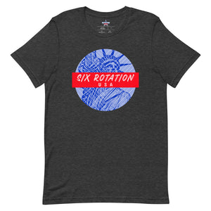 Six Rotation Liberty Short-Sleeve Unisex T-Shirt