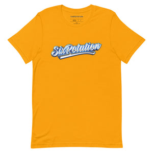 Six Rotation Script Short-Sleeve Unisex T-Shirt