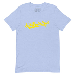 Six Rotation Script Short-Sleeve Unisex T-Shirt