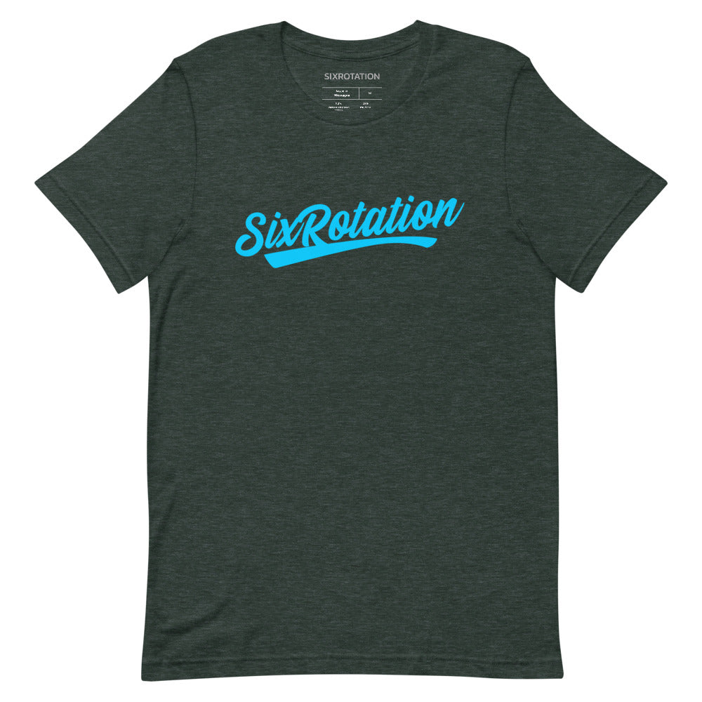 Six Rotation Script Short-Sleeve Unisex T-Shirt