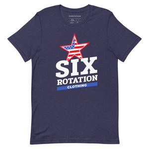 Six Rotation Patriot Short-Sleeve Unisex T-Shirt