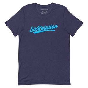 Six Rotation Script Short-Sleeve Unisex T-Shirt