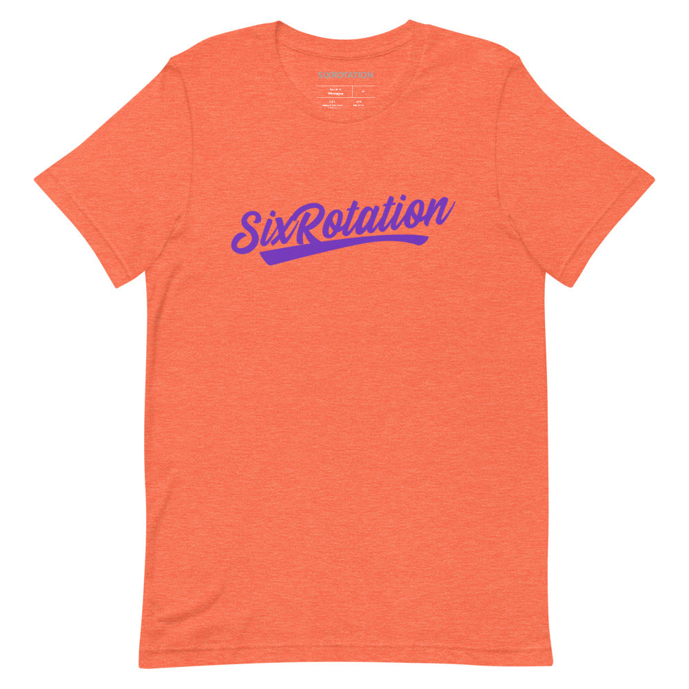 Six Rotation Script Short-Sleeve Unisex T-Shirt