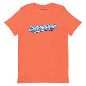 Six Rotation Script Short-Sleeve Unisex T-Shirt