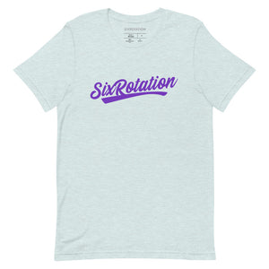 Six Rotation Script Short-Sleeve Unisex T-Shirt